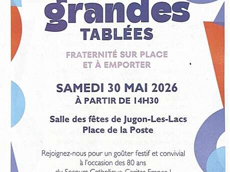 Les grandes tablées