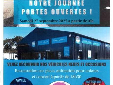 Portes ouvertes Garage Leblanc
