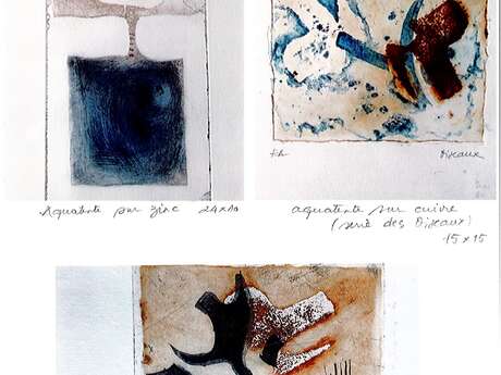 Exposition de Sylvie Duchemin, Catherine Cloup et Claudine Pintard