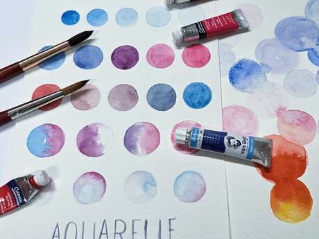 Premiers pas à l'aquarelle : atelier pour les grands débutants
