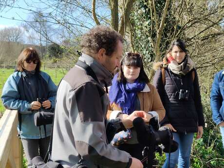 50 ans du Conservatoire du littoral - Initiation ornithologique sur les oiseaux hivernants