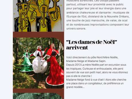 Noël à Guingamp : spectacles de rues