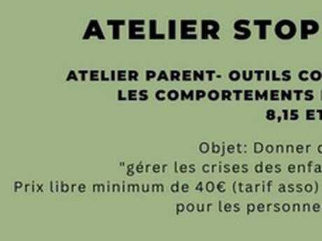 Atelier Stop aux crises