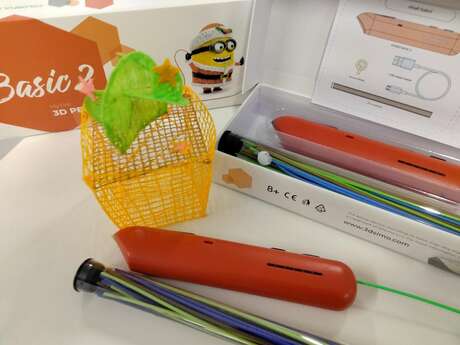 Atelier numérique : Stylos 3D - Autour du Fantastique