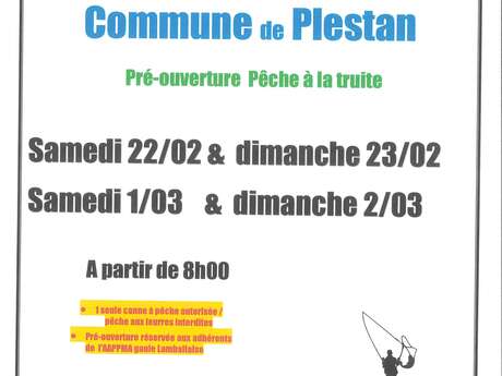 Pré-ouverture de la saison de pêche à la truite