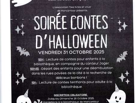 Soirée Contes d'Halloween