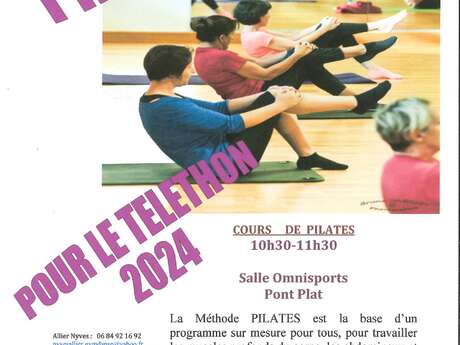 Pilates pour le Téléthon 2024