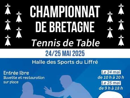 Compétition sportive : championnat de Bretagne de Tennis de table Compétition sportive : championnat de Bretagne de Tennis de table