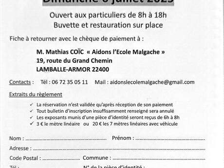 Vide grenier Vide grenier