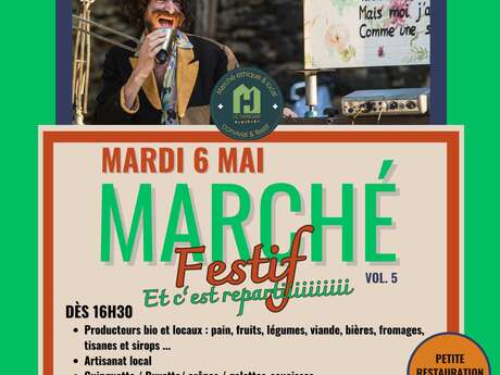Marché festif à Trézélan - Spectacle de rue/concert