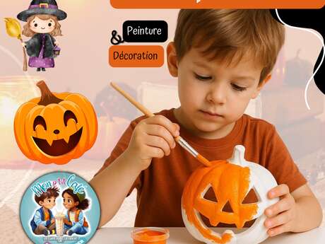 Mon P'tit Café - "Mon masque Halloween"