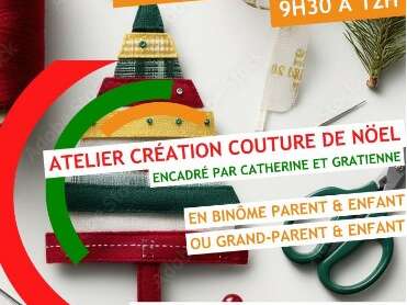 Atelier création couture de Noël