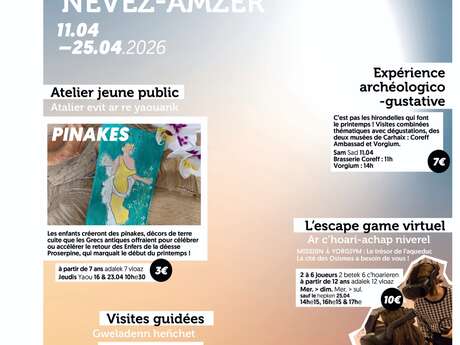 Vorgium : Ateliers enfant " Pinakes "