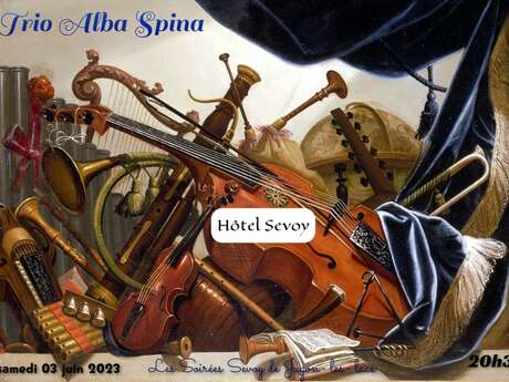 Concert Soirée Sevoy : Trio Alba Spina
