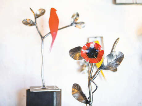 Porte ouverte atelier de ferronnerie