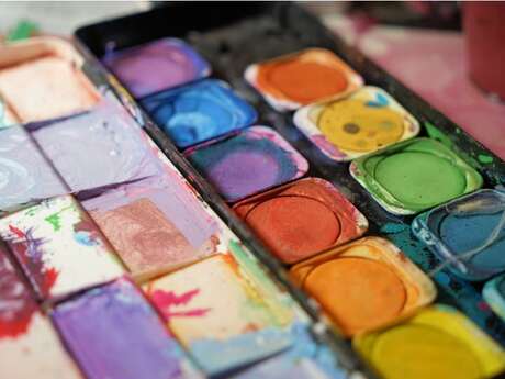 Atelier découverte de l'aquarelle : eau et couleurs