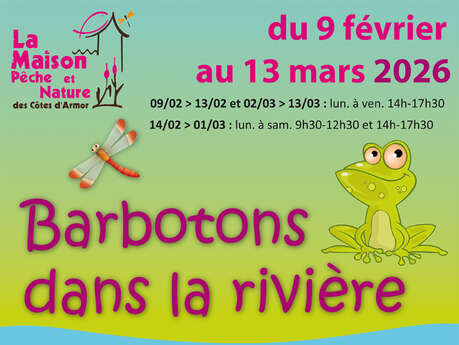Barbotons dans la rivière