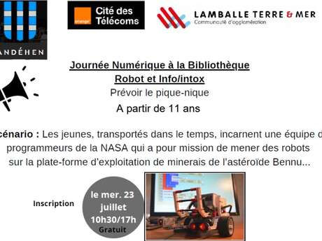 Journée numérique Robot & Infos-Intox Journée numérique Robot & Infos-Intox