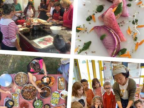 Cours de cuisine chinoise créative avec Zhuaya Lu de la cantine des simples.