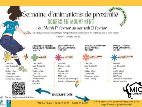 Bourg en mouvement - Maroué