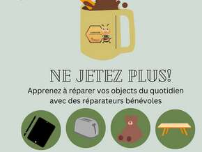 Café réparation : Ne jetez plus !