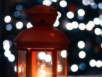 La parade de Noël en tracteur