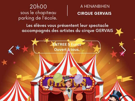 Spectacle Cirque École Saint-Joseph & Notre-Dame des Champs