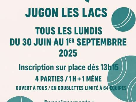 Concours de pétanque