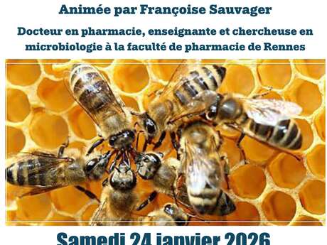 Conférence : "Les autres produits de la ruche, Apithérapie familiale"
