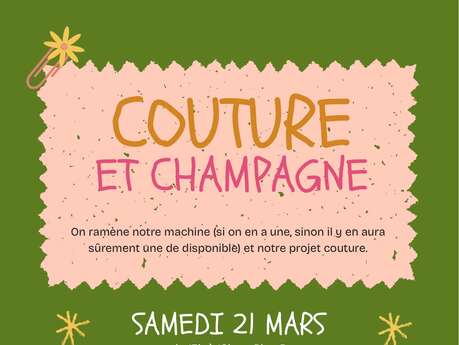 Atelier couture et champagne