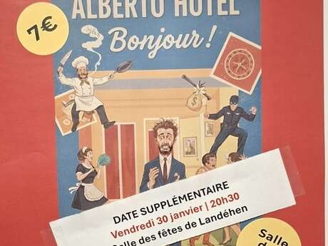 Théâtre - "Alberto Hôtel bonjour !"
