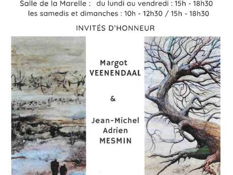 Exposition de peinture organisé par l'association l’Art-Bre