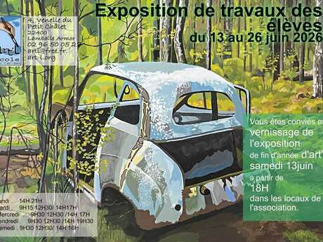 Exposition des travaux des élèves
