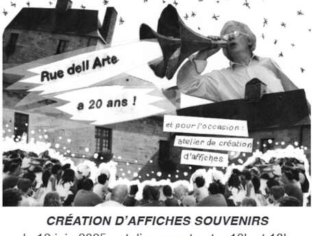 Création d'affiche - Festival Dell Art