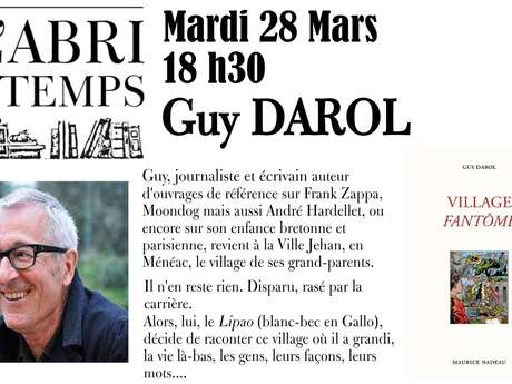 Rencontre - Dédicace avec Guy DAROL