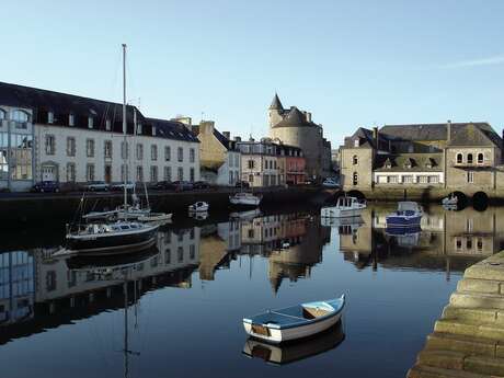 Port et Pont habité de Pont-l'Abbé