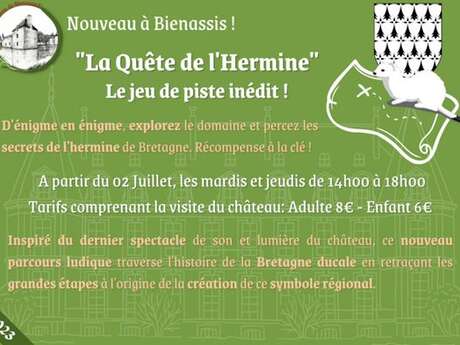 Jeu de Piste "La Quête de l'Hermine" Jeu de Piste "La Quête de l'Hermine"