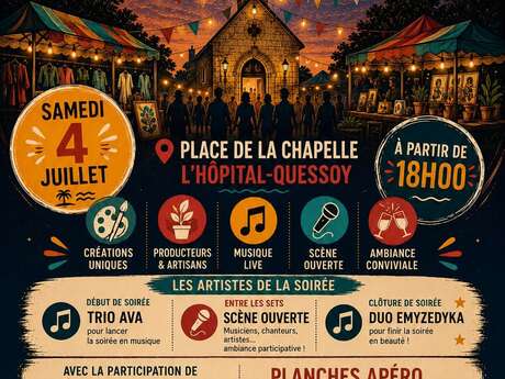 Soirée et marché de créateur
