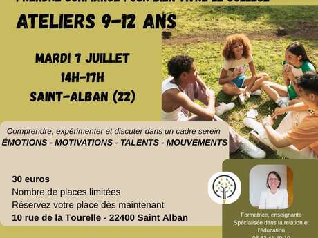 Prendre confiance pour bien vivre le collège