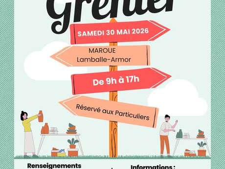 Vide grenier à Maroué