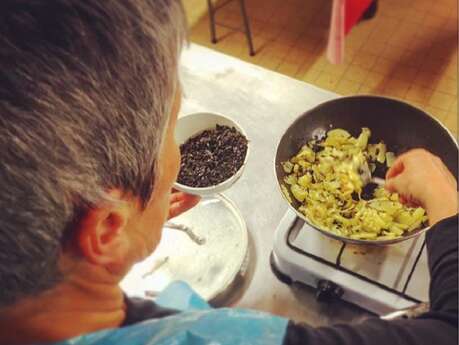 Atelier cuisine et infos sur les algues alimentaires par Scarlette Le Corre