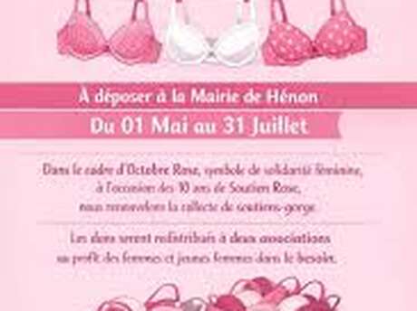 Collecte de soutien-gorge