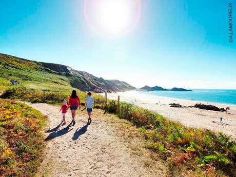 Plage sauvage de Lourtuais