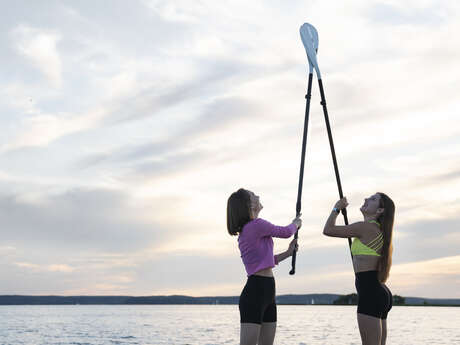 Sortie paddle sur la rivière de Pont-l'Abbé Sortie paddle sur la rivière de Pont-l'Abbé