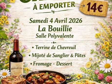 Repas des chasseurs à emporter