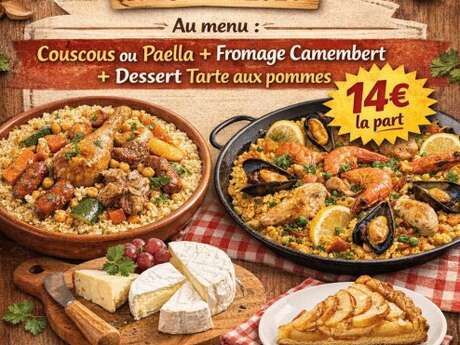 Repas à emporter par le Comité de Jumelage du Foyer rural