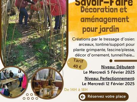 Stage décoration et aménagement pour jardin - Niveau débutant