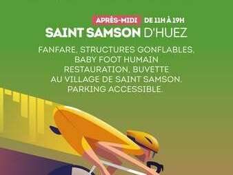 Animations à Saint-Samson - Hénanbihen : Passage du Tour de France