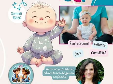 Ateliers yoga pour bébés et enfants
