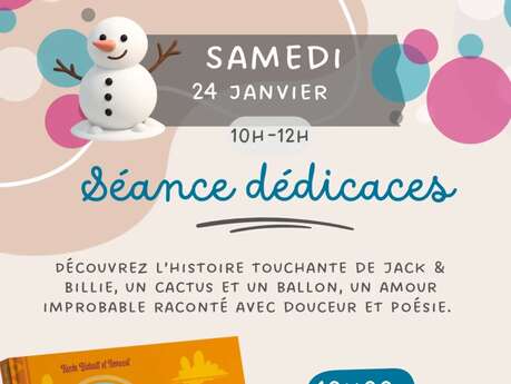 Séance de dédicaces